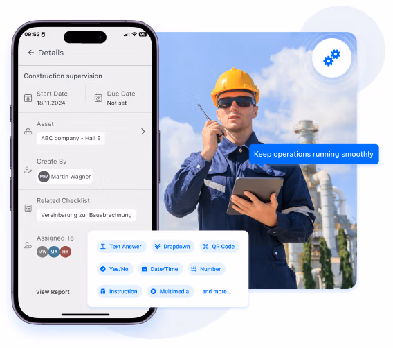 Checklist Software Assign Tasks
