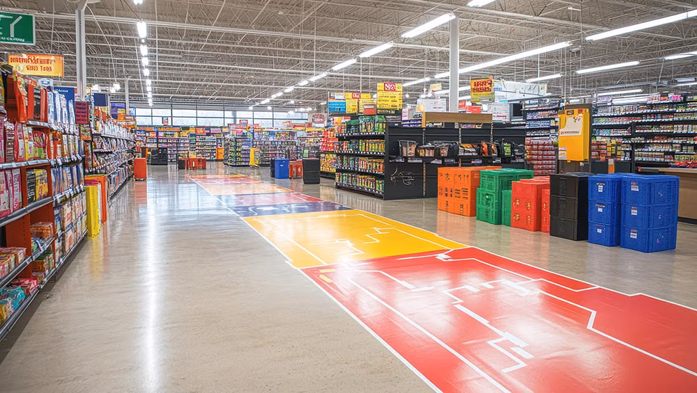 retail store hall