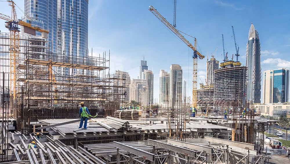 construction site building dubai